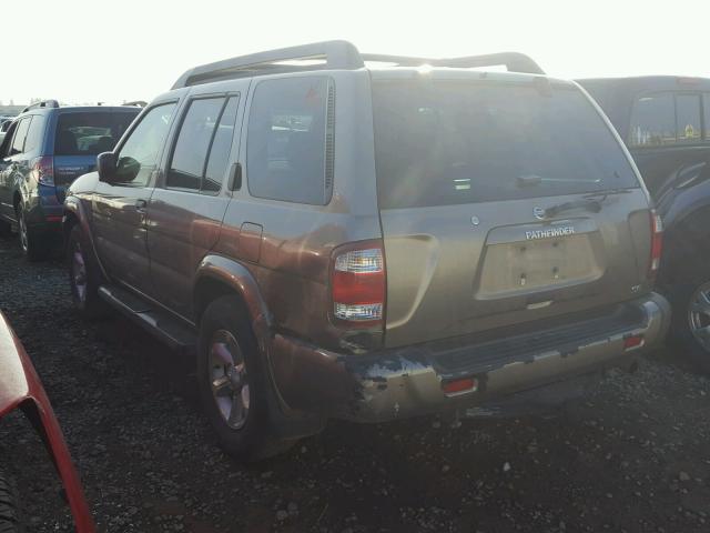 JN8DR09Y23W805407 - 2003 NISSAN PATHFINDER BROWN photo 3