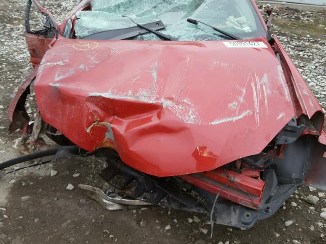 2G2WP552081105848 - 2008 PONTIAC GRAND PRIX წითელი ფოტო 7