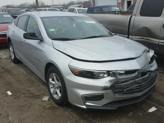 1G1ZB5ST2HF178550 - 2017 CHEVROLET MALIBU LS SILVER photo 1