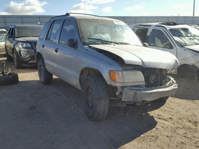 KNDJB723715695693 - 2001 KIA SPORTAGE GRAY photo 1