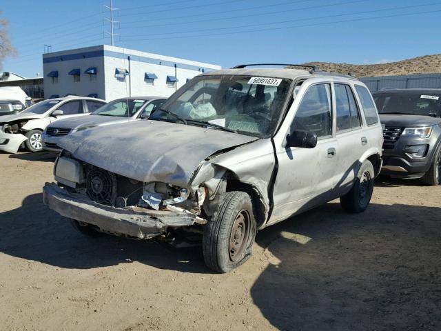 KNDJB723715695693 - 2001 KIA SPORTAGE GRAY photo 2