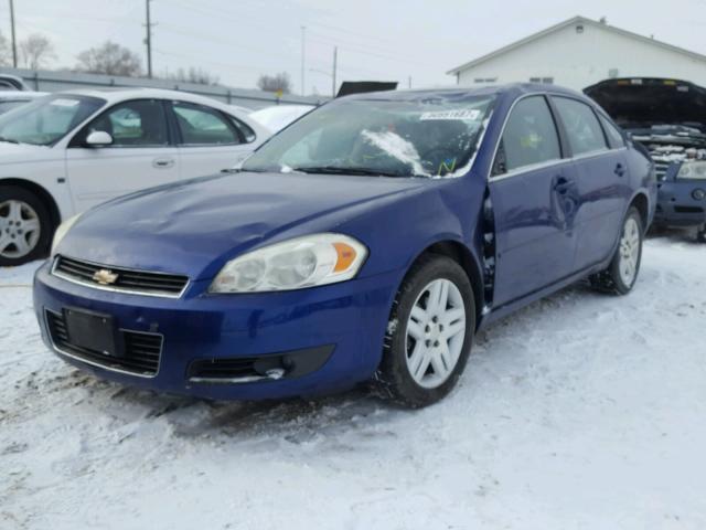 2G1WU581369178808 - 2006 CHEVROLET IMPALA LTZ BLUE photo 2