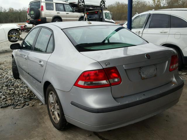 YS3FD45YX61016500 - 2006 SAAB 9-3 BASE SILVER photo 3
