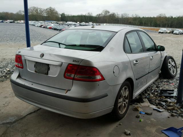 YS3FD45YX61016500 - 2006 SAAB 9-3 BASE SILVER photo 4