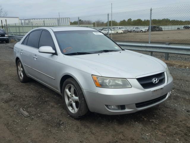 5NPEU46F36H011826 - 2006 HYUNDAI SONATA GLS SILVER photo 1