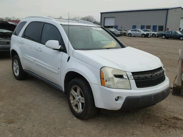 2CNDL63F666200212 - 2006 CHEVROLET EQUINOX LT WHITE photo 1