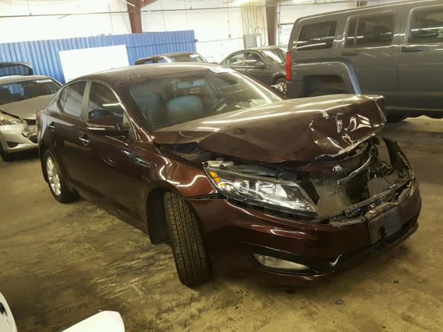 5XXGN4A79DG147523 - 2013 KIA OPTIMA EX MAROON photo 1