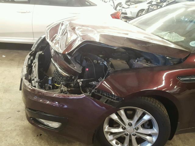 5XXGN4A79DG147523 - 2013 KIA OPTIMA EX MAROON photo 9