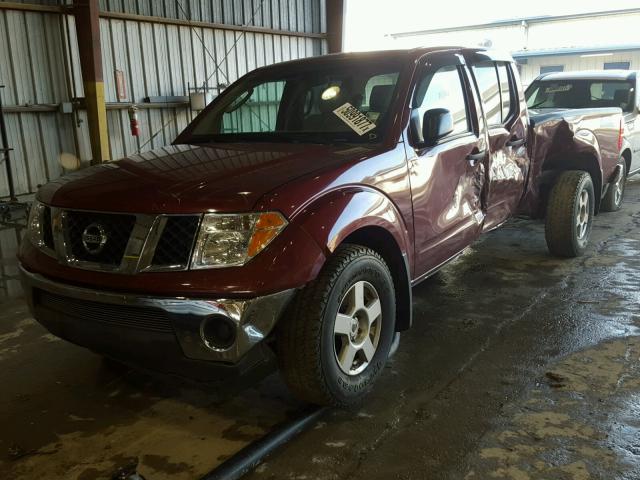 1N6AD09WX8C414247 - 2008 NISSAN FRONTIER C MAROON photo 2