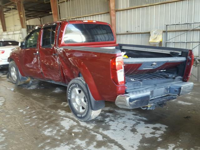 1N6AD09WX8C414247 - 2008 NISSAN FRONTIER C MAROON photo 3