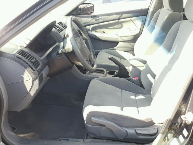 3HGCM56467G706289 - 2007 HONDA ACCORD LX GRAY photo 5