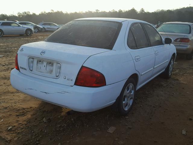 3N1CB51D35L469876 - 2005 NISSAN SENTRA 1.8 WHITE photo 4