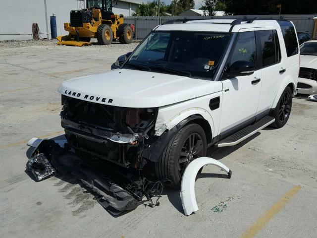 SALAK2V62FA759476 - 2015 LAND ROVER LR4 HSE LU WHITE photo 2