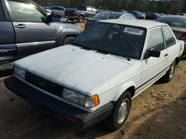 1N4GB22S6KC713348 - 1989 NISSAN SENTRA WHITE photo 2