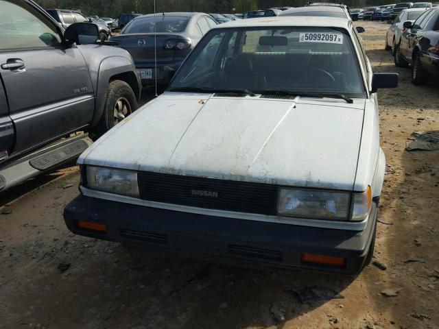 1N4GB22S6KC713348 - 1989 NISSAN SENTRA WHITE photo 9