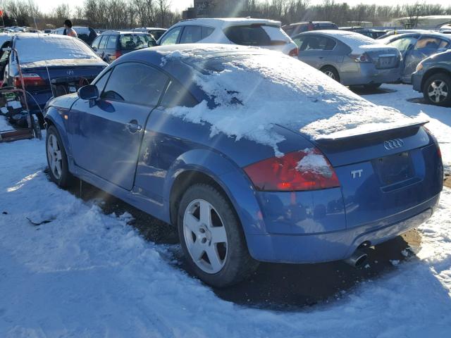 TRUTC28N0Y1001239 - 2000 AUDI TT BLUE photo 3