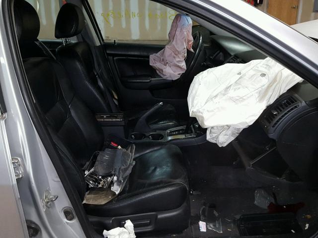 1HGCM66514A012604 - 2004 HONDA ACCORD EX SILVER photo 5