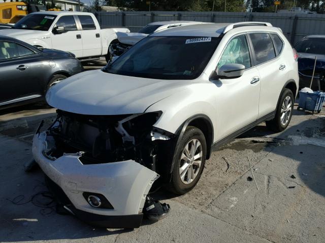 5N1AT2MT2GC917473 - 2016 NISSAN ROGUE S WHITE photo 2