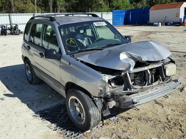 2CNBE13C926934928 - 2002 CHEVROLET TRACKER SILVER photo 1