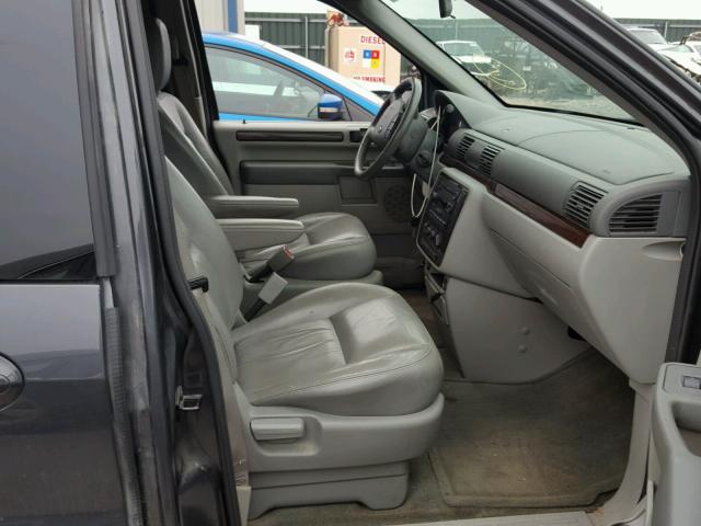 2FMDA52217BA05481 - 2007 FORD FREESTAR S GRAY photo 5