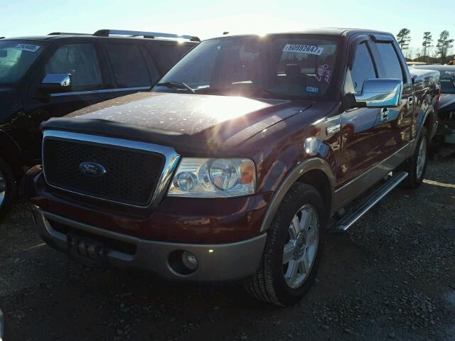 1FTPW12V16KD38452 - 2006 FORD F150 SUPER TWO TONE photo 2