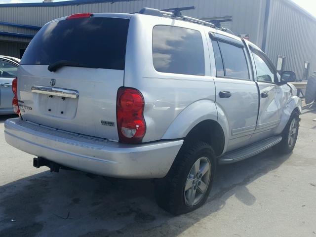 1D4HD58296F180002 - 2006 DODGE DURANGO LI SILVER photo 4