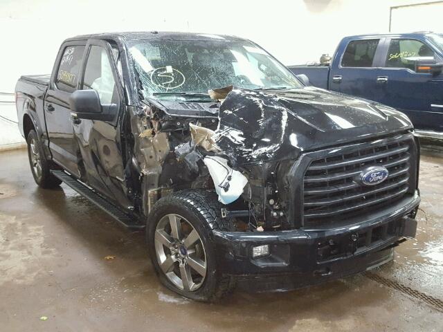 1FTEW1EP0GFC99111 - 2016 FORD F150 SUPER BLACK photo 1