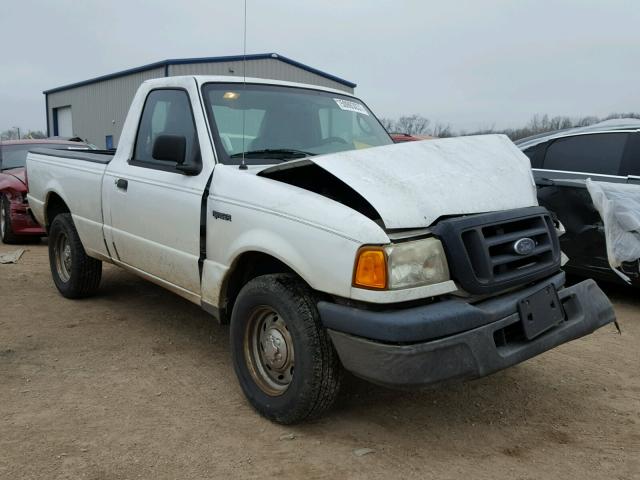 1FTYR10D44PA44209 - 2004 FORD RANGER WHITE photo 1