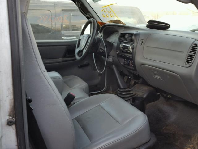 1FTYR10D44PA44209 - 2004 FORD RANGER WHITE photo 5