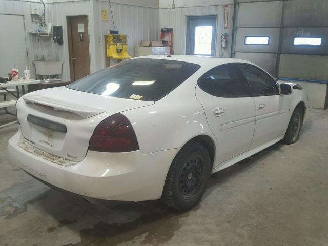 2G2WP552781103675 - 2008 PONTIAC GRAND PRIX WHITE photo 4