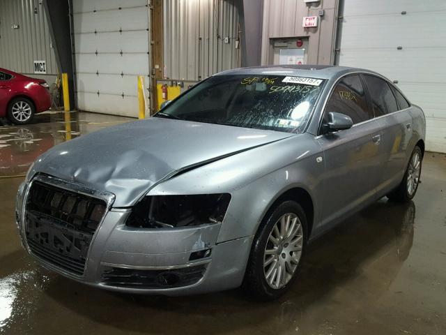 WAUDH74F87N056263 - 2007 AUDI A6 3.2 QUA SILVER photo 2