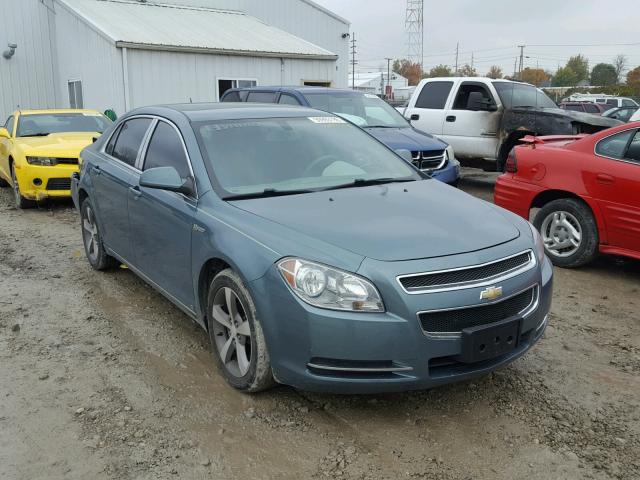 1G1ZF57529F111656 - 2009 CHEVROLET MALIBU HYB TEAL photo 1