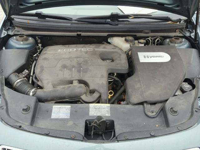 1G1ZF57529F111656 - 2009 CHEVROLET MALIBU HYB ტალღისფერი ფოტო 7
