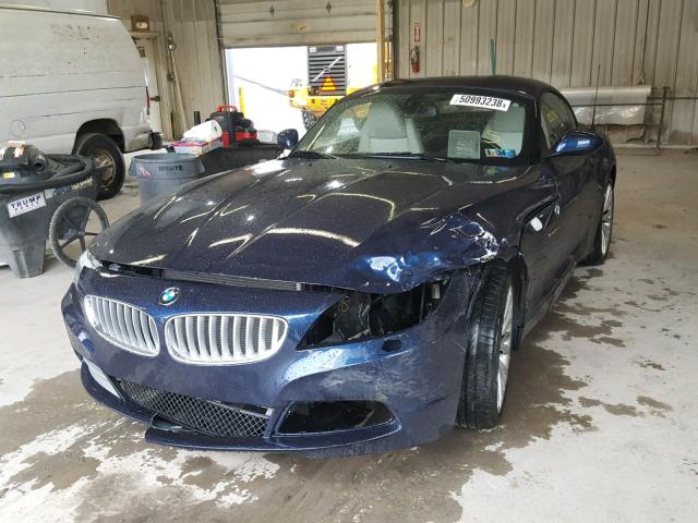 WBALM735X9E164757 - 2009 BMW Z4 SDRIVE3 蓝色 照片 2