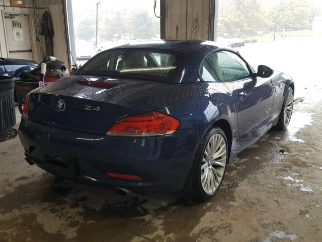 WBALM735X9E164757 - 2009 BMW Z4 SDRIVE3 蓝色 照片 4