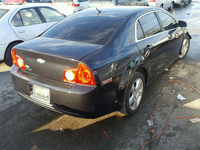 1G1ZA5EB8A4154406 - 2010 CHEVROLET MALIBU LS GRAY photo 4