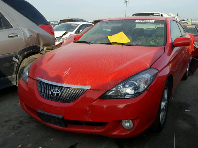 4T1CA30P96U098645 - 2006 TOYOTA CAMRY SOLA RED photo 2