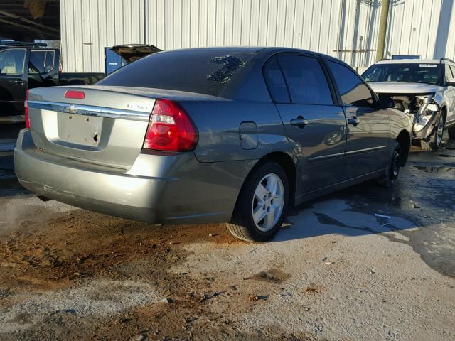 1G1ZT52815F228763 - 2005 CHEVROLET MALIBU LS 灰色 照片 4