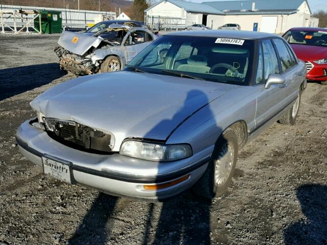 1G4HP52K7XH459253 - 1999 BUICK LESABRE CU SILVER photo 2