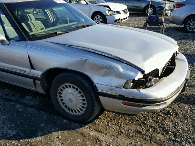 1G4HP52K7XH459253 - 1999 BUICK LESABRE CU SILVER photo 9