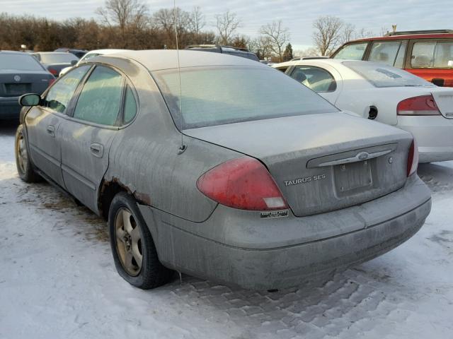 1FAFP552X3G138370 - 2003 FORD TAURUS SES GRAY photo 3