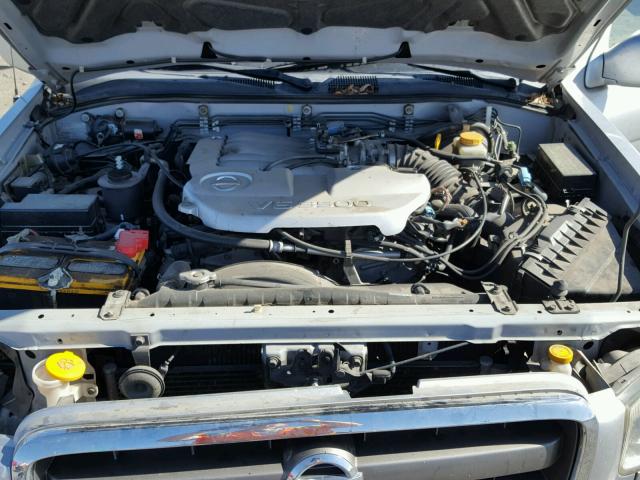 JN8DR09Y22W733767 - 2002 NISSAN PATHFINDER SILVER photo 7