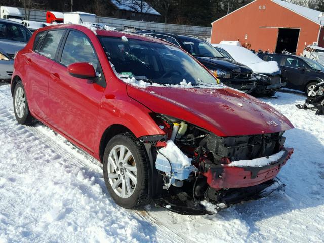 JM1BL1LP4D1797027 - 2013 MAZDA 3 I RED photo 1