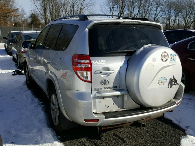 JTMDK4DV3A5091262 - 2010 TOYOTA RAV4 LIMIT SILVER photo 3