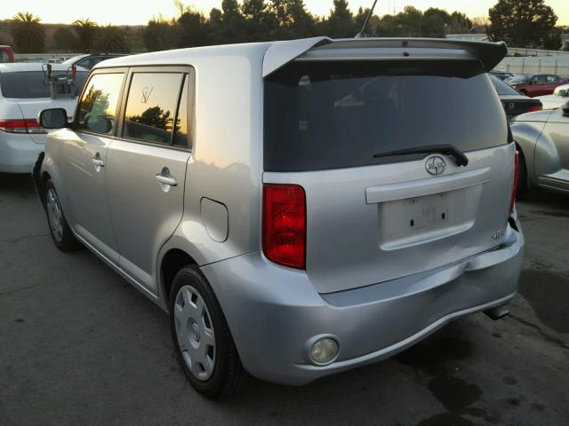JTLKE50E981005596 - 2008 TOYOTA SCION XB 银色 照片 3