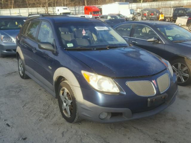 5Y2SL658X6Z436750 - 2006 PONTIAC VIBE BLUE photo 1