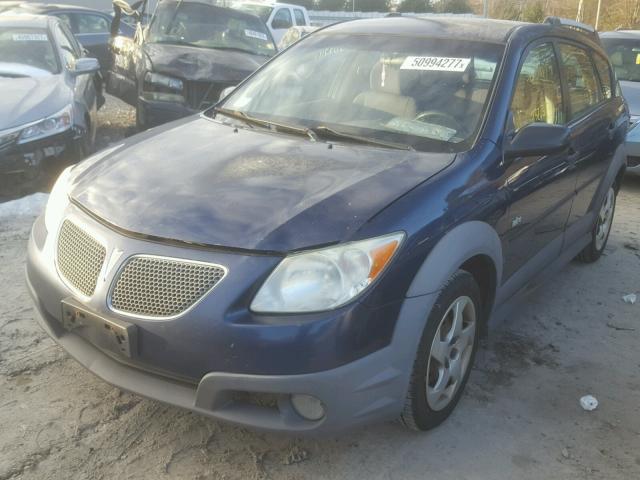 5Y2SL658X6Z436750 - 2006 PONTIAC VIBE BLUE photo 2