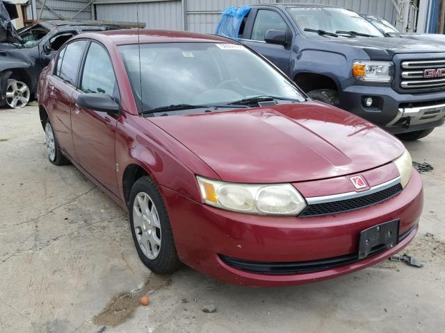 1G8AJ52F04Z114186 - 2004 SATURN ION LEVEL MAROON photo 1
