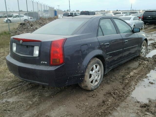 1G6DM57T060174259 - 2006 CADILLAC CTS BLACK photo 4