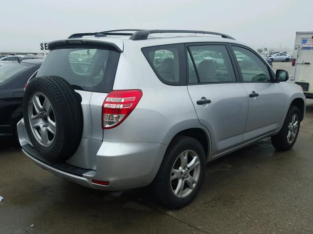 JTMZF33V49D009532 - 2009 TOYOTA RAV4 SILVER photo 4